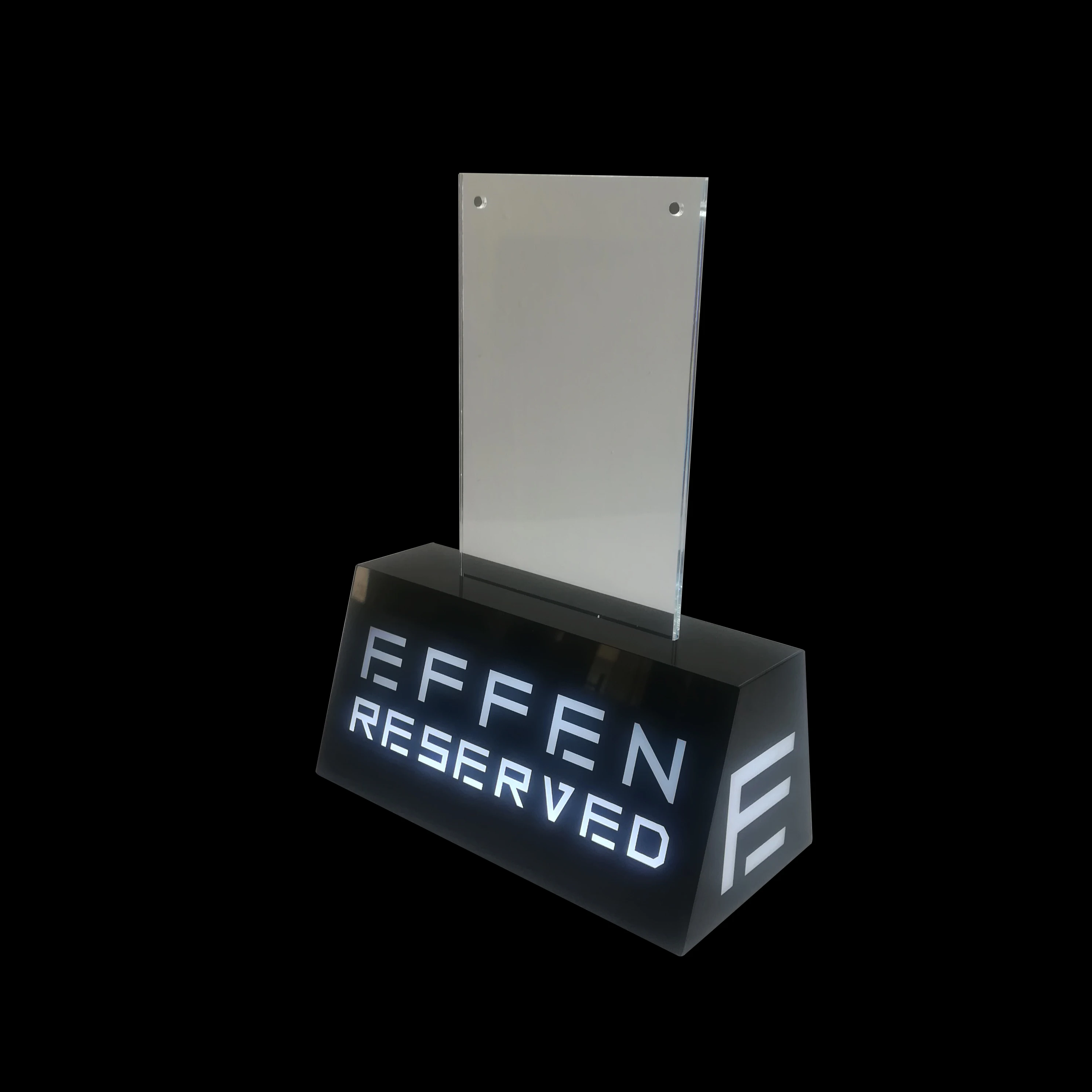 Подставка для стола Lincond акриловый дисплей светодиодный держатель меню ресторана