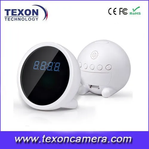 беспроводным wifi высокой четкости будильник камеры скрытые dvr видеокамеры ip801w