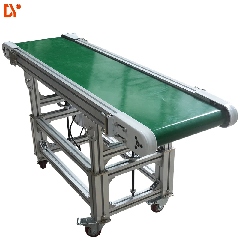 DY-C202  Factory custom accessories industrial belt conveyor/accessories moving conveyor rubber belt systems