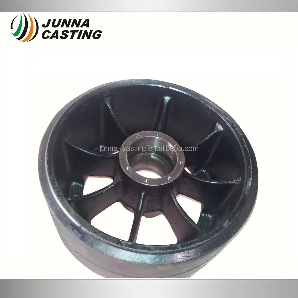 
ductile iron casting sand casting pulleys 