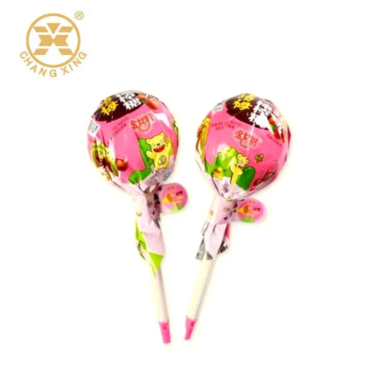 Metallized pet film manufacturer pvc lollipop candy wrapper twist film lollipop wrappers heat shrink