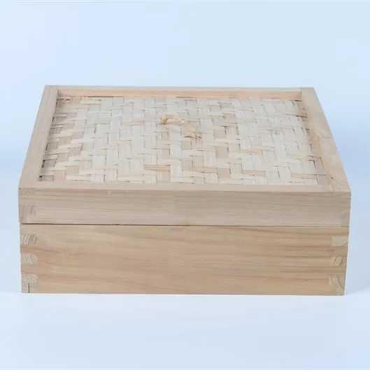 Square chinese food vegetable steamer basket with high quality