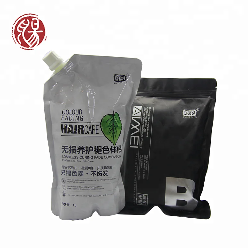 Wholesale Best Natural Plant Protein Extract Ammonia-free Formula Mixed Hair Bleaching Cream ppd free Professional Hair Color