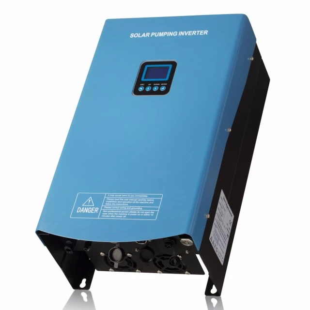 
0.75kw 1 phase or 3 phase 220/240v hybrid solar water pumping inverter dry run protection by sensor/software 