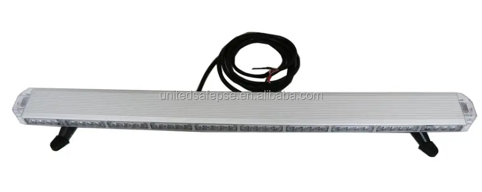 High bright 3 watt slim led light bar with new cool stylish lens roof top car flash strobe lightbar emergency strobe bar light