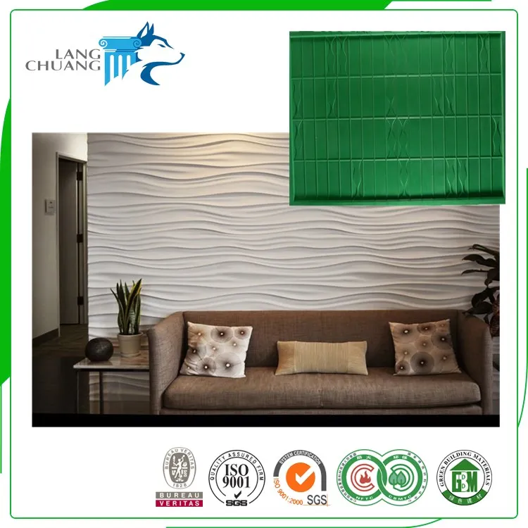 
Glassfiber Plastic Casting Molds For Decorative Plaster Wall Panel 