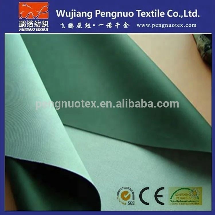 Водонепроницаемая ткань для дождевика, дождевика, полиэстеровый эпонж с ПВХ покрытием, dwr ткань для дождевика и дождевика