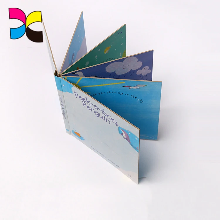 high quality Laminated customized colorful printing story books for children
