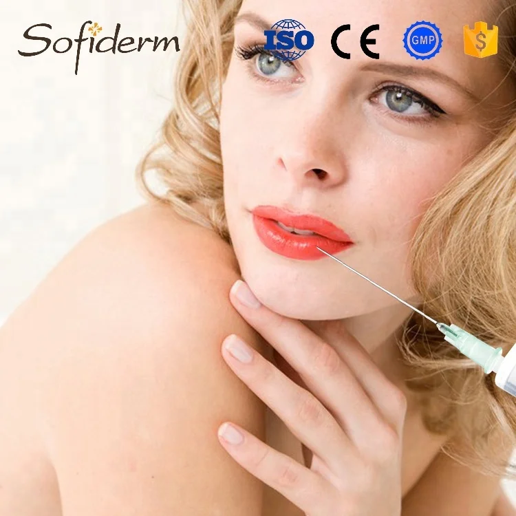 Sofiderm anti aging cross linked hyaluronic acid dermal filler
