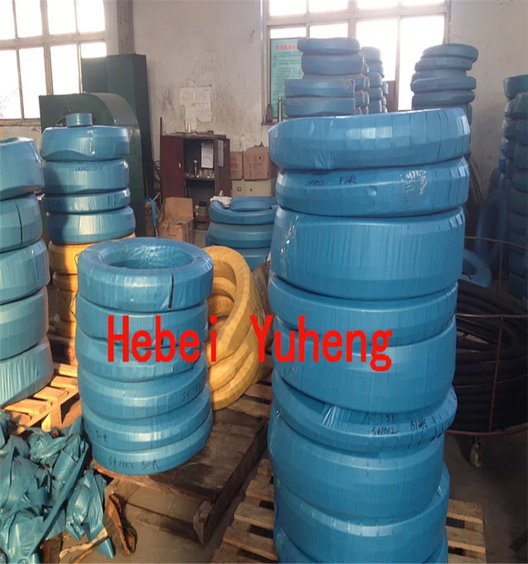 high pressure wire braid textile covered hose hydraulic rubber hose pipes