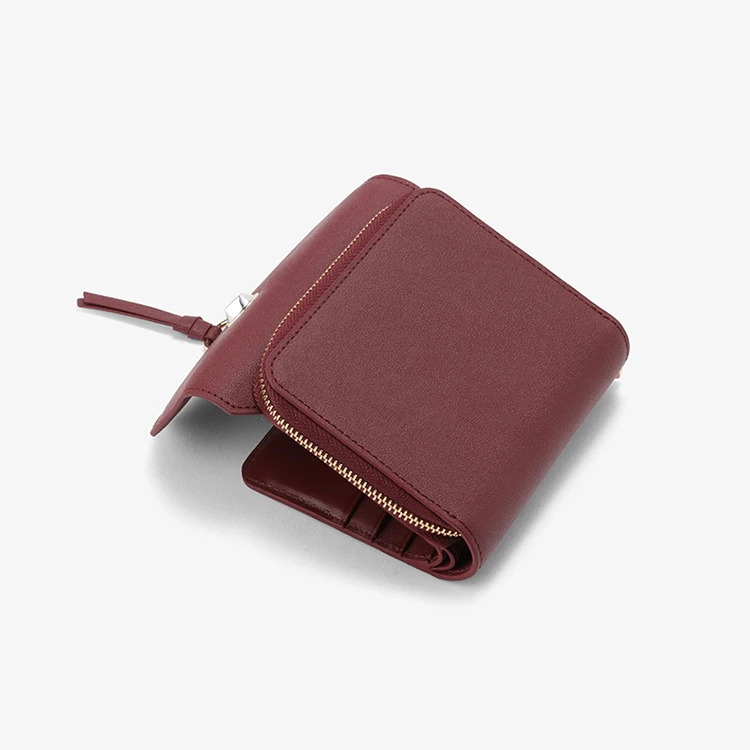 ZB022 2023 Famous designer brand name custom elegant female ladies clutch coin purse bag china pu leather women purse wallet