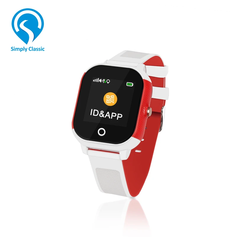 Senior Citizen Adults Elderly Kids GPS Watch For Old People IP67 Waterproof