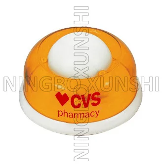 
Portable Desktop table Solid white base circle Plastic transparent magnet rolling ball document file office paper clip organizer 