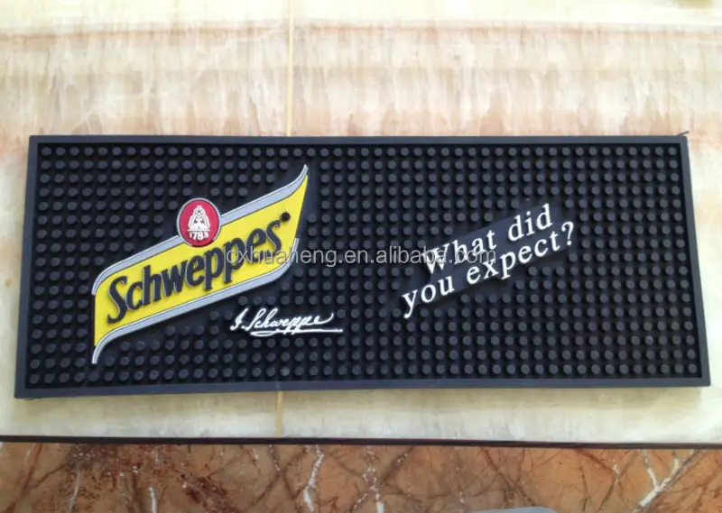 OEM high quality custom Bar Mat/custom pvc bar mat