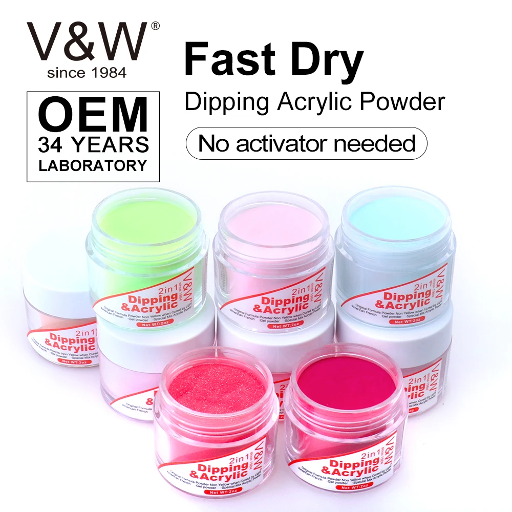 Factory OEM private label 3 in 1 Gel Polish match Acrylic Dip Powder and Nail Polish color set