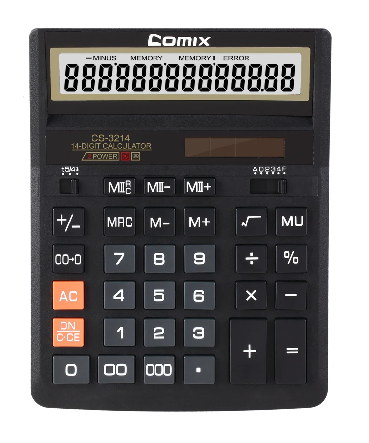 Comix 14 цифр калькулятор лучшие продажи высокое качество Tech Fashion