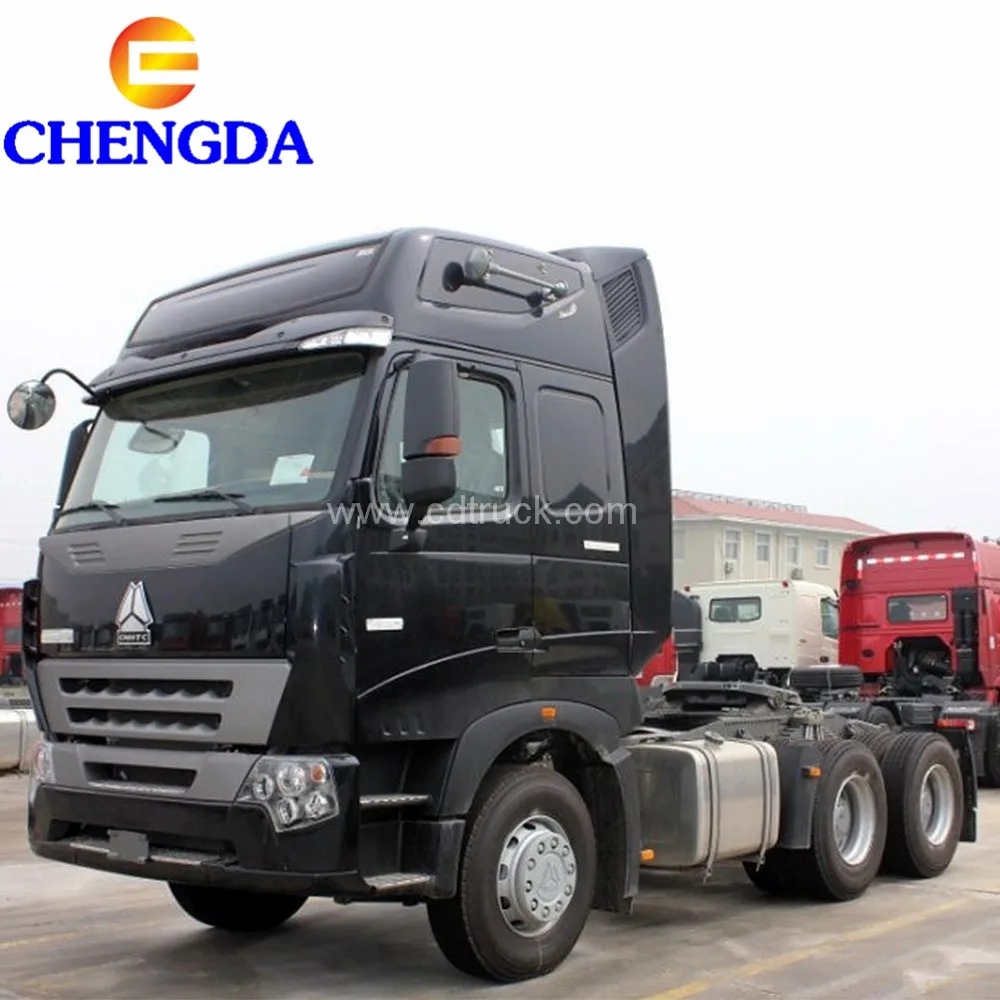  SINOTRUK 371hp и 420hp подержанные HOWO A7 6X4 10 колесные тракторные грузовики на