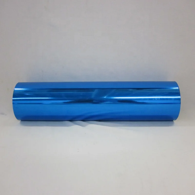 Рулон фольги с горячей штамповкой Королевского синего цвета, изготовленной фольгой Royal Glory для нанесения бумаги