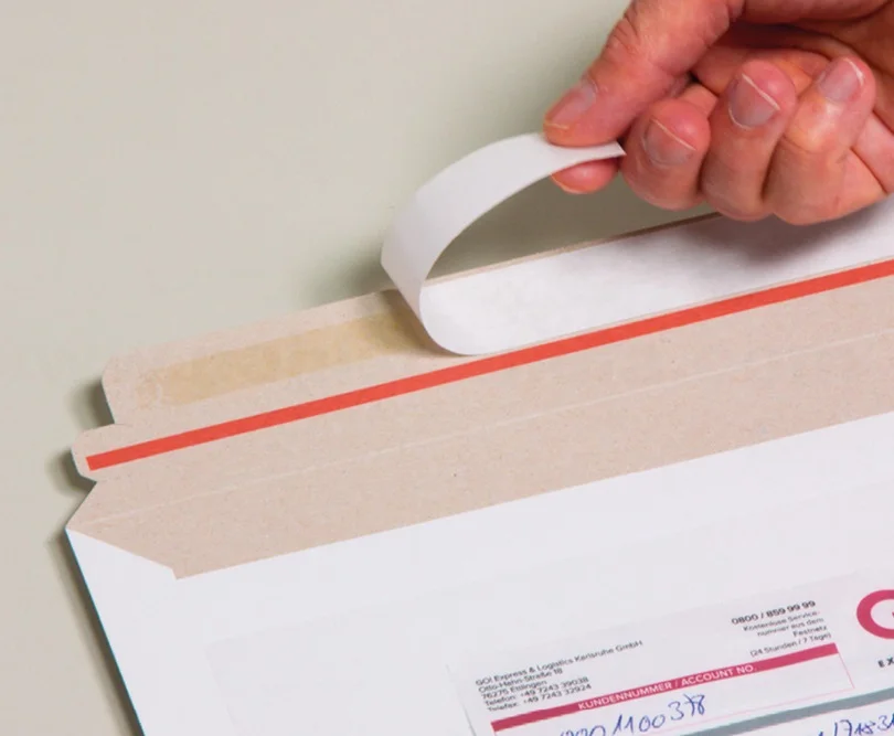 
Hot melt adhesive double sided permanent bag sealing tape from JIAHE 