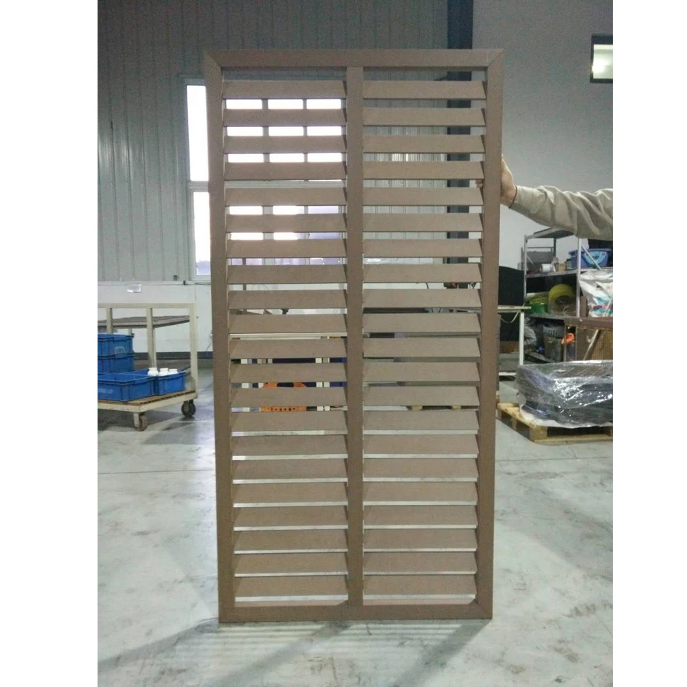 
Wood Plastic Composite Decking China WPC Shutter Louvers for WPC Window Frame 