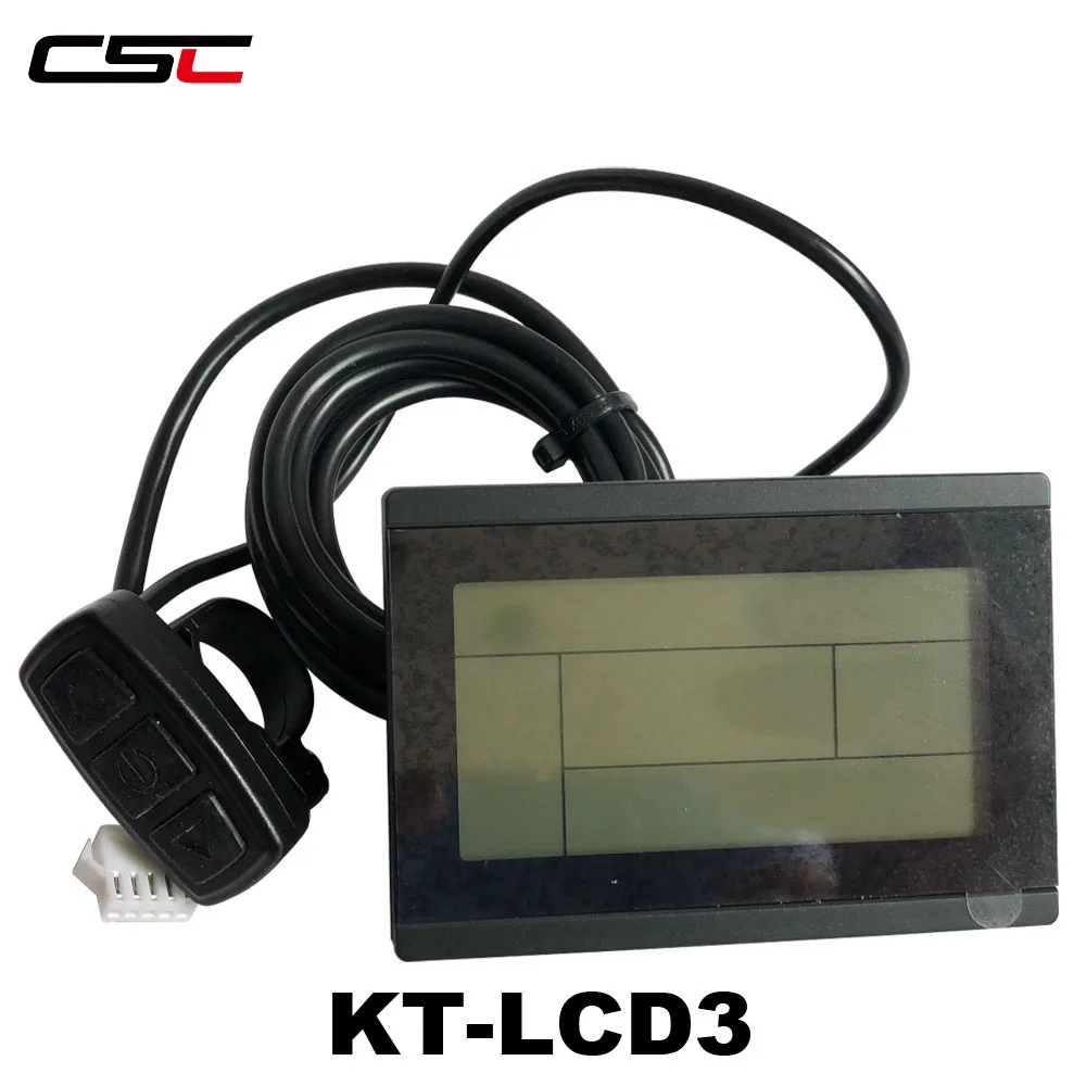QC CE утвержденный дисплей KT LCD3 с ЖК-дисплеем, измеритель скорости велосипеда