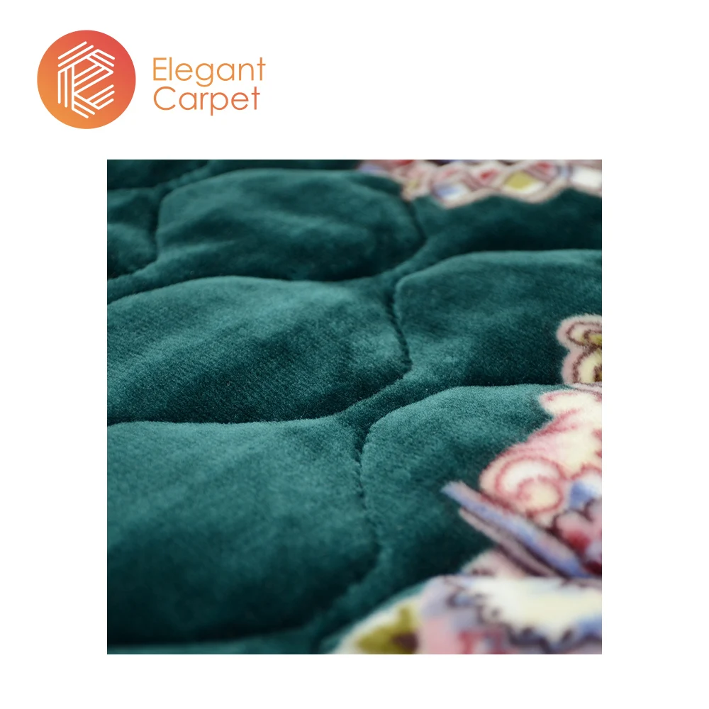 China factory beautiful design islam muslim quilted prayer mat