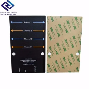 Индивидуальные поликарбонатные наклейки для передних устройств мембранная панель с ярлыком