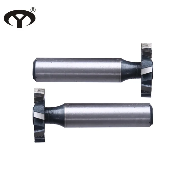 HSS M2 16*5 milling cutter for woodruff keyseat with straight teeth