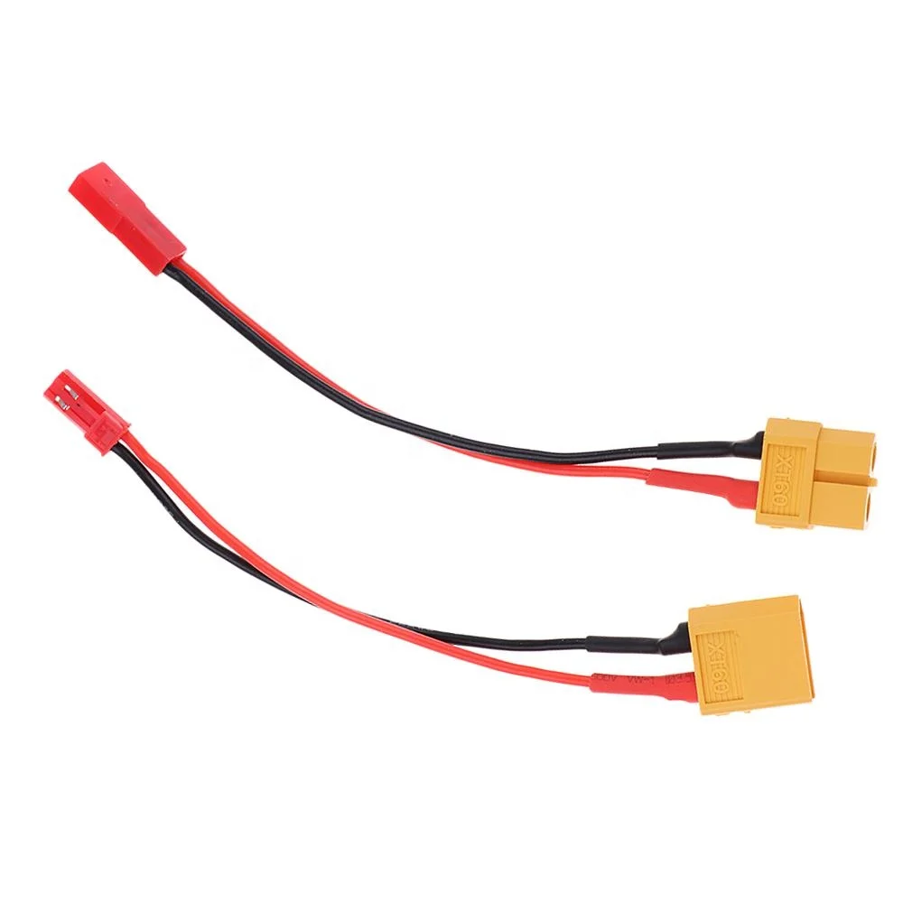 XT60 To JST Soft Silicone Wire Switch Cable Connector 20AWG 10cm Connector Male Cable Female Cable For RC DIY Model Spare Parts