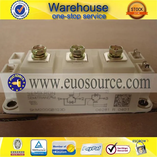 БТИЗ модуль имени SEMIKRON SKM145GB126D SKM200GB123D