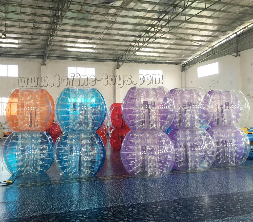 Wholesale PVC & TPU Inflatable Bumper Ball Human football Bubble Soccer