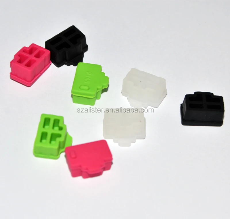 Silicone Micro USB Type A B C Port Charger Cover Anti-Dust Plug Protector Cover