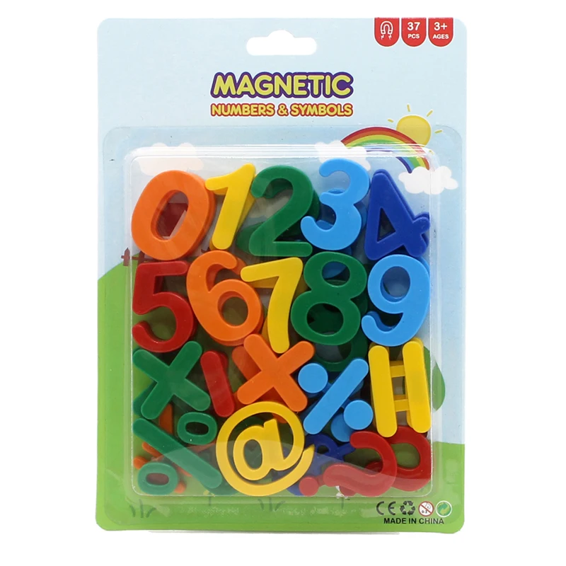 Magnetic Letters Numbers Alphabet ABC Colorful 123 Refrigerator Fridge Magnets for Vocabulary Educational Toy Set