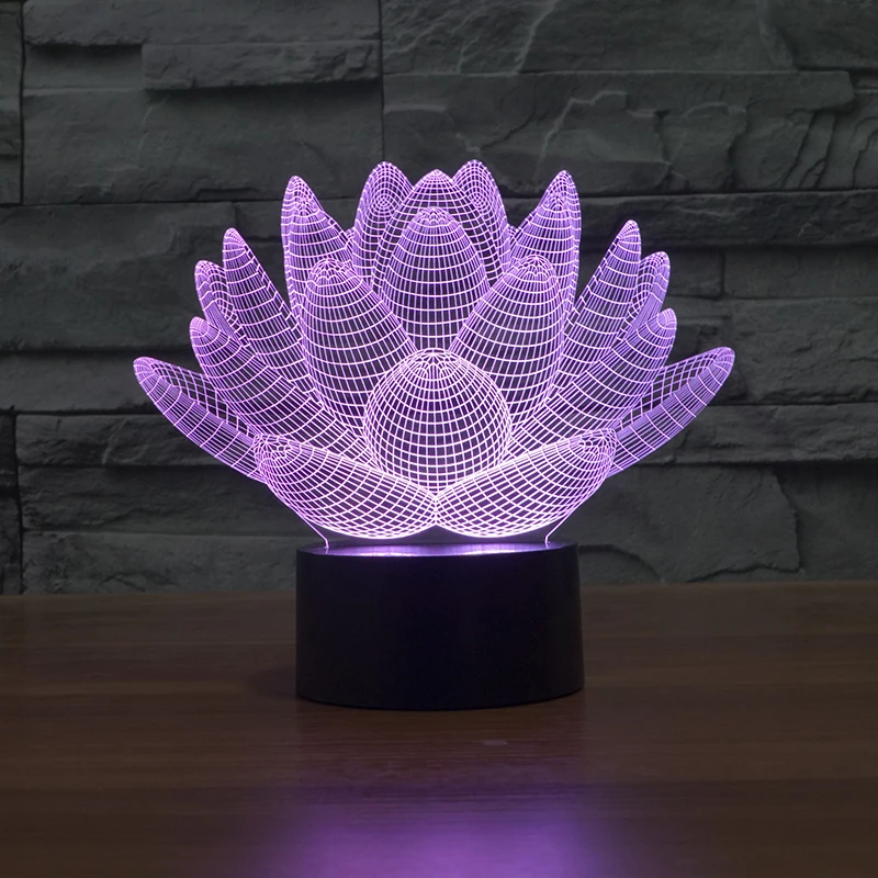 wholesale 3d effect night light ocean lava lamp for promotion gift FS-2995