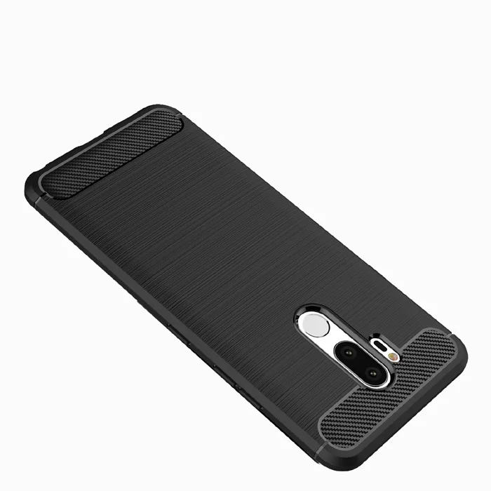 Accessories Phone Case For LG G7 ThinQ Plastic Mobile Cover Custom Designer Printing Skidproof Carbon Fiber Cover For LG G7 Case