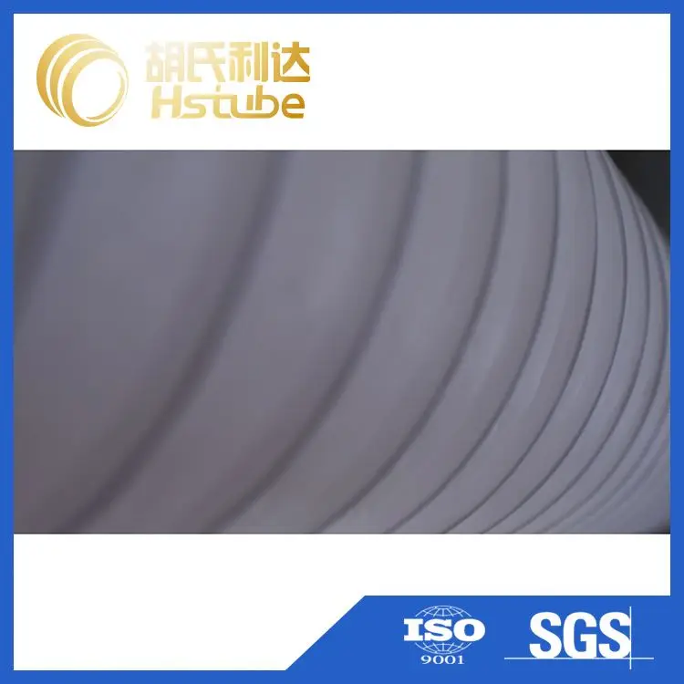 Hstube super quality pvc coated air conditioner duct plastic flexible duct tube with good offer