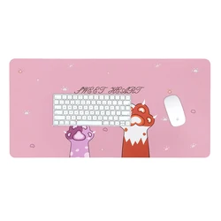 BUBM Custom Logo Printed PU Leather Mouse pad