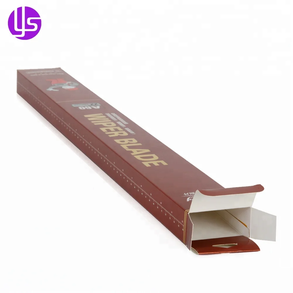 Wholesale Custom Logo Printed led tube Windscreen wiper blade packaging box