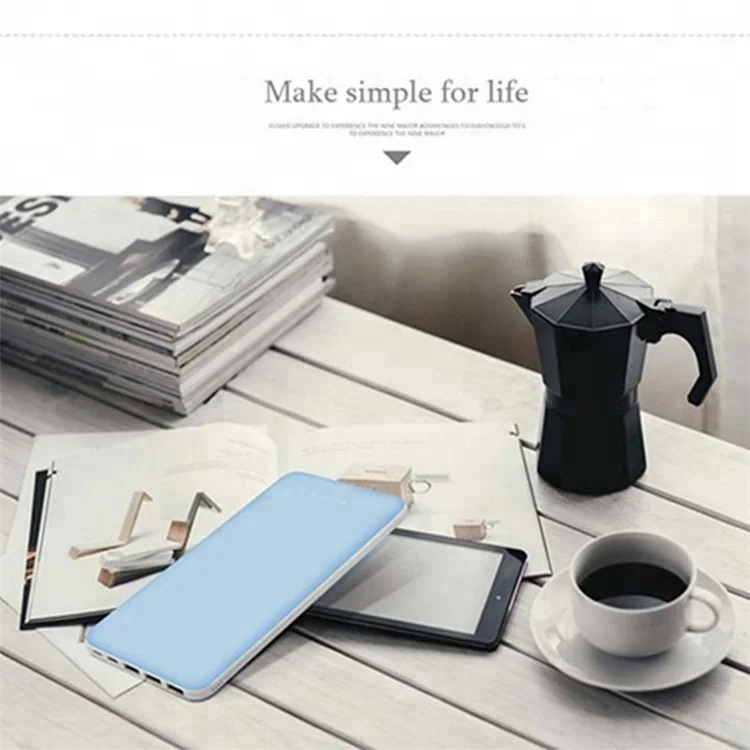 Hot products 2019 super slim powerbank portable power bank 20000mah with Type-C input