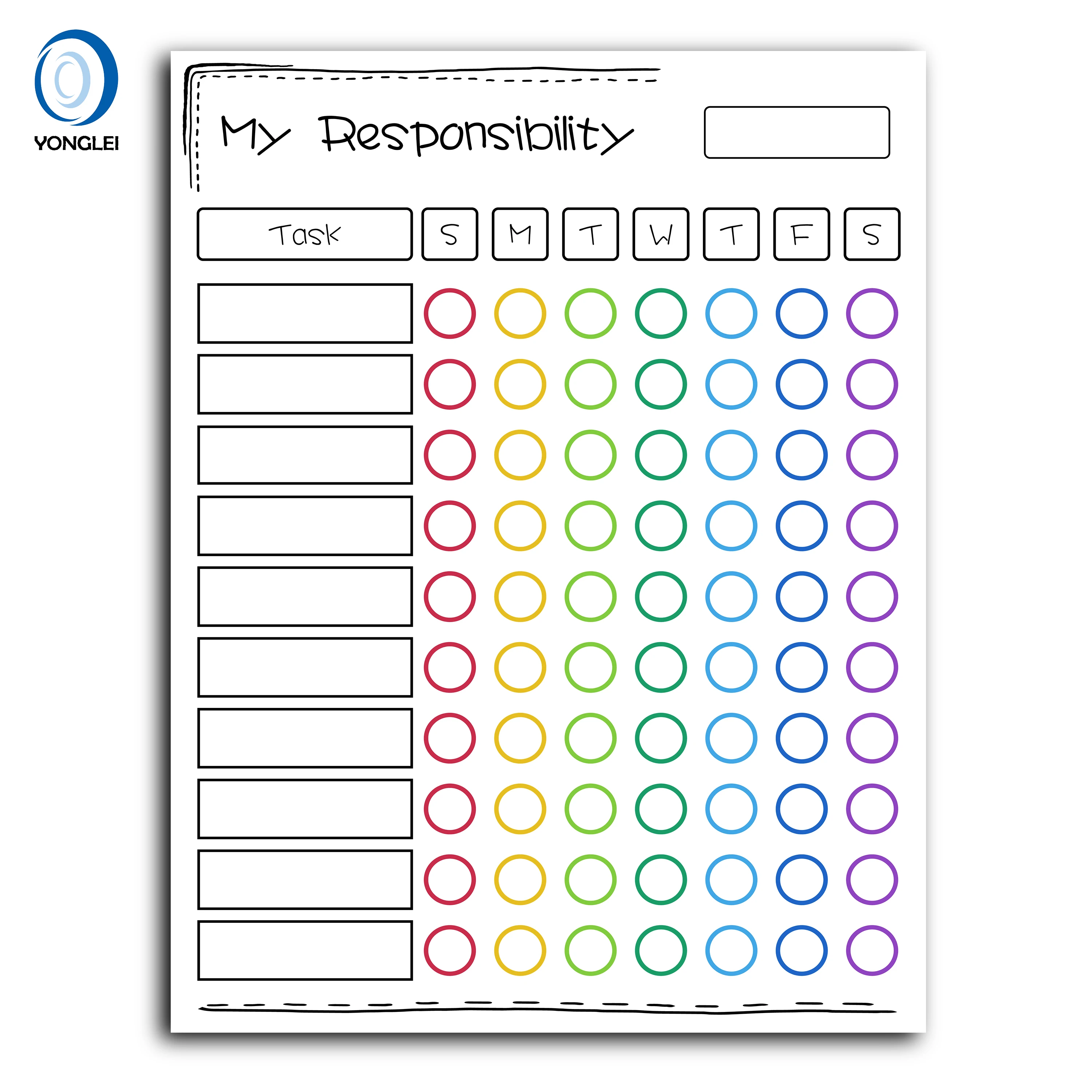 4.6-2A1 Dry Eease Magnetic Chore Board Kid Reward Chart Chore Chart Kids