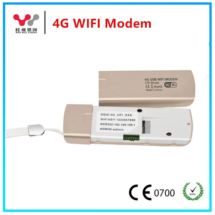 Wi-fi точки доступа USB 4 г беспроводной Wi-Fi модем с sim card slot