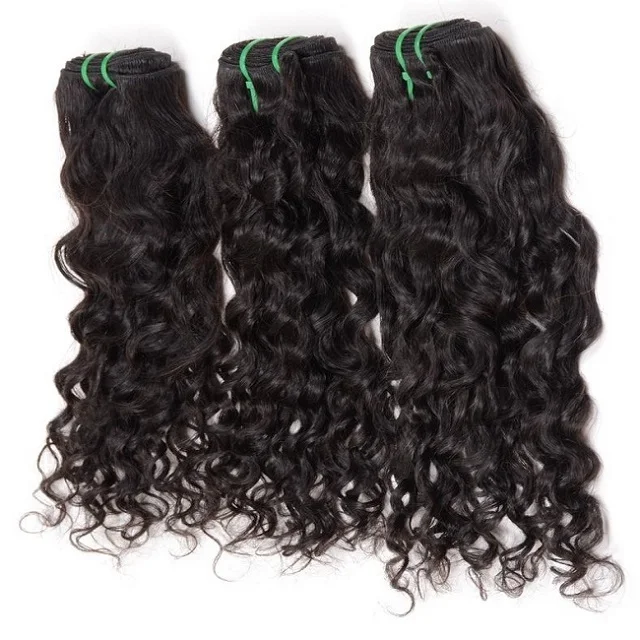 Wholesale indian hair in india 100 natural raw indian virgin remy deep curly wave human hair extension weft