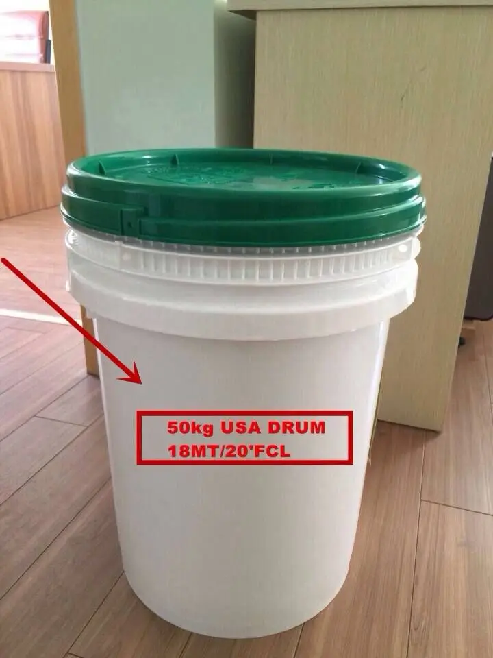 
45kg plastic drum package calcium hypochlorite granular 65% 70% chlorine for swimming pool 