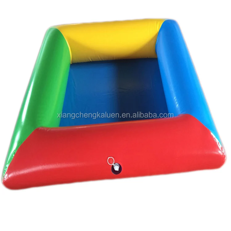 Custom various design size colored commercial inflatable water pool