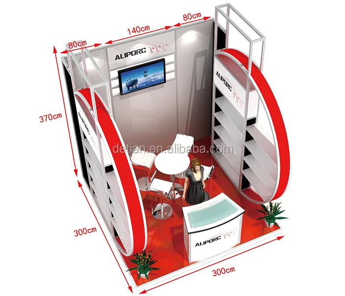 
opening used trade show booths for exhibition service, free design expo booths 