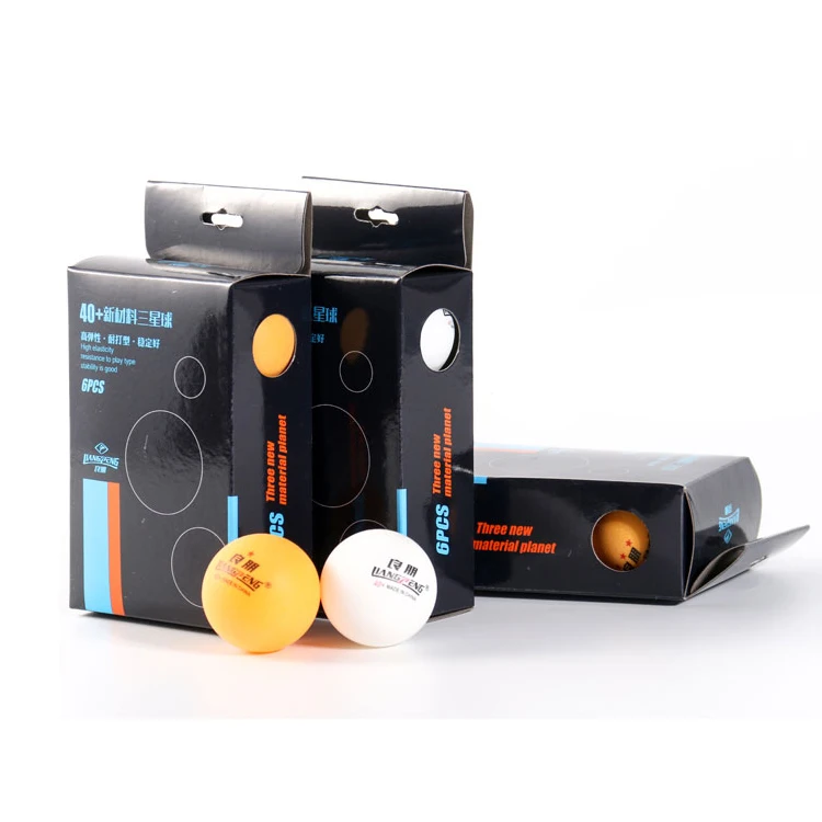 40+ training pingpong ball nonflammable International standard ABS new material table tennis balls