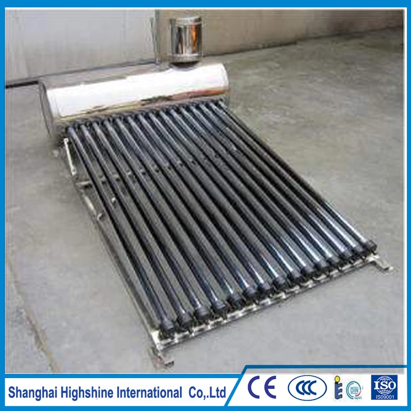 Custom logos stainless steel solar boilers Pitched Roof All Stainless Steel Solar Water Heater