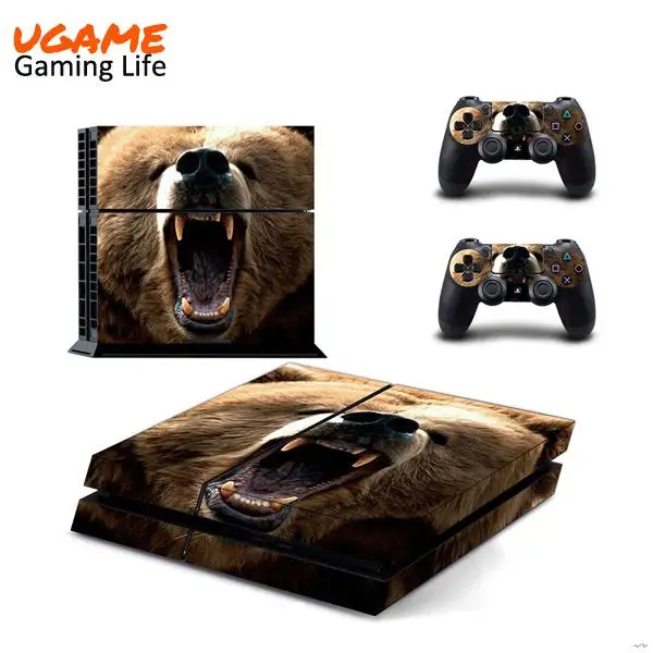 High quality decorative skin sticker for sony ps4 console controller