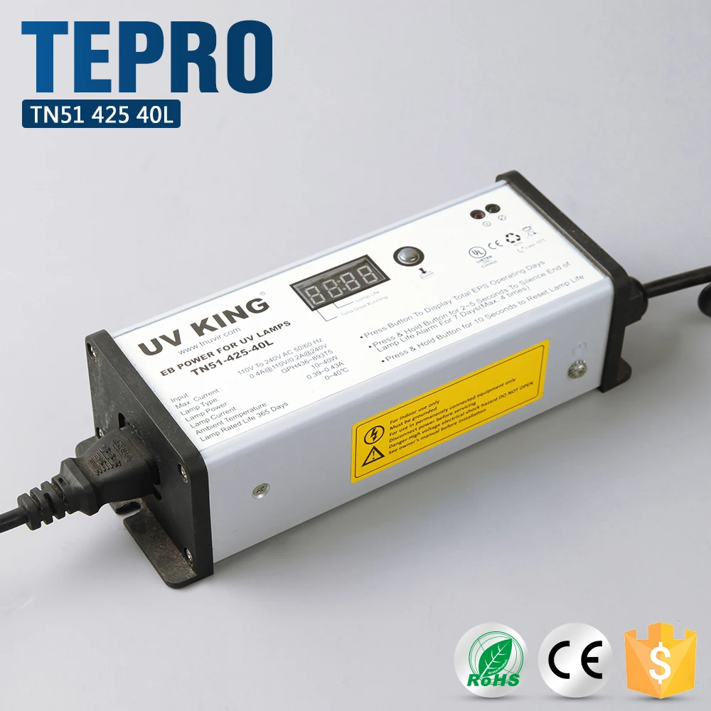 Ксеноновые УФ-лампы дисплей ЭПРА 10 Вт 20 Вт 30 Вт 40 Вт электронный балласт