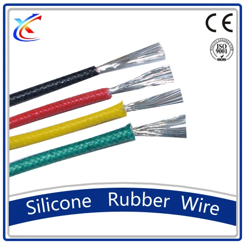 Grp плетеные термостойкие силиконовой резины высокой температуры электрический провод
